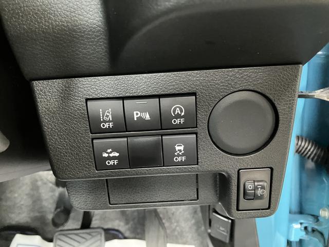 各種スイッチ類です。