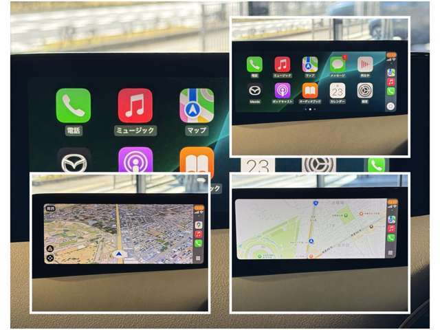 ●Apple CarPlay ●Android Autoも使用できます♪