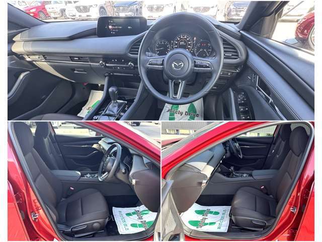 ドライビングのし易さを追求したコックピットは質感も高い