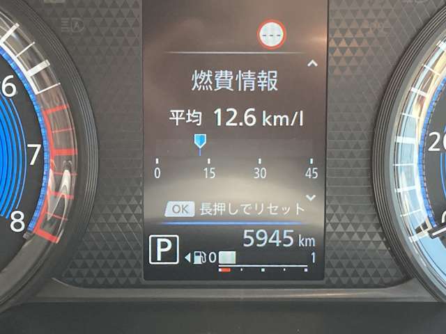 スピードメーターも見やすいです！