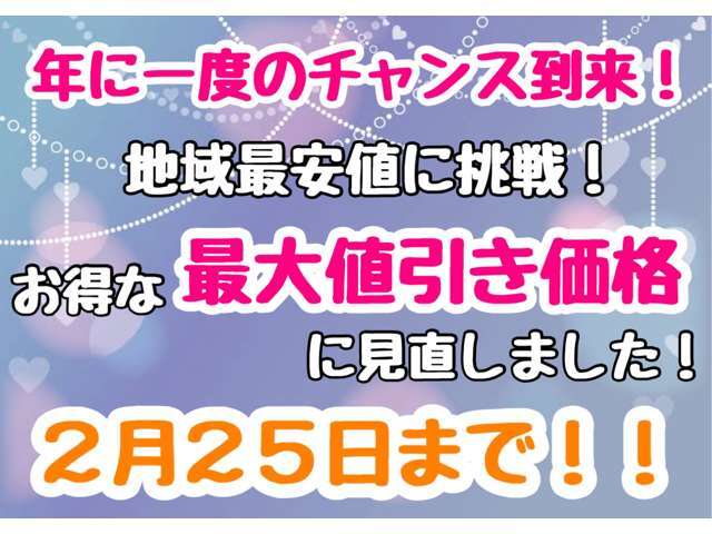 ☆新生活応援セール☆豪華オプションを付けて販売します！このお得な機会をお見逃しなく！