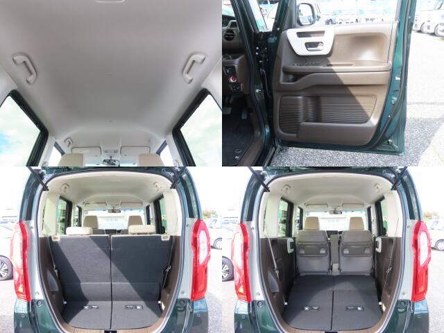 シートを倒せば、ラゲッジスペースがこんなにも広くなりますよ♪