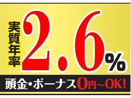 オートローン金利は実質年率2.6％（中古車）から、頭金0円、最長96回までOKです。お支払方法などのご相談・ご質問はお気軽にお問い合わせ下さい。オートローンには審査が必要となります。