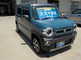 デニムブルーのハスラーHYBRID　X入荷しました。