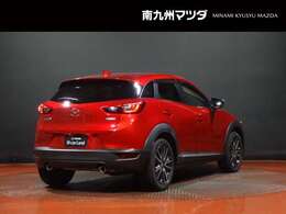 【CX-3】気品ある美しさと先鋭さ」をテーマに、上質さや洗練さを表現したデザインです。
