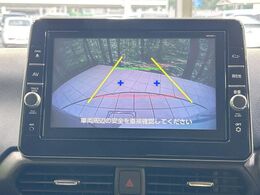 【バックカメラ】駐車時に後方がリアルタイム映像で確認できます。大型商業施設や立体駐車場での駐車時や、夜間のバック時に大活躍！運転スキルに関わらず、今や必須となった装備のひとつです！