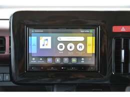 Apple　CarPlay/Android　Auto対応、フルセグTV、CD・DVD・SD再生、USB接続、Bluetooth接続など幅広いメディア再生に対応しています！