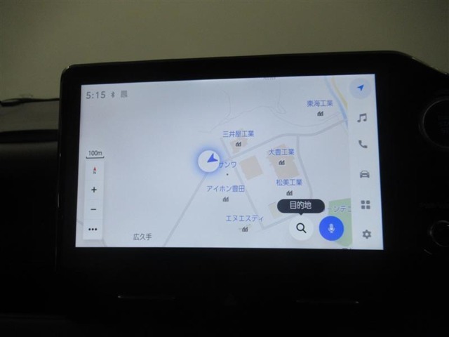 トヨタ純正のナビです。純正ナビは使い勝手が非常に優れております。