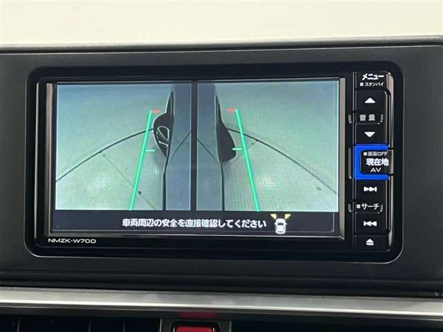 サイドビューカメラ（左右前方下部）！