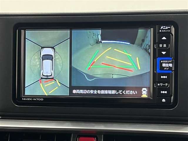 パノラミックビューモニター付！車両周辺を画像で安全確認することが出来ます！