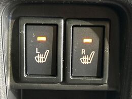 【シートヒーター】寒い日に重宝するシートヒーター！エアコンより早く温まってくれるので寒がりの人も安心ですね♪エアコンの温風は乾燥するから苦手、という方にもをおすすめです。