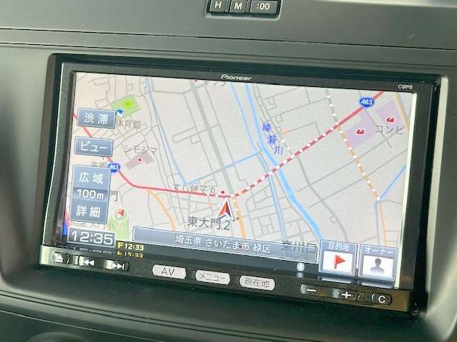 純正SDナビ付き！DVD再生、フルセグTV、Bluetoothオーディオ、バックモニターと装備が充実しております！