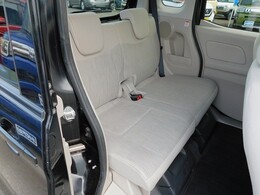 後部座席です。