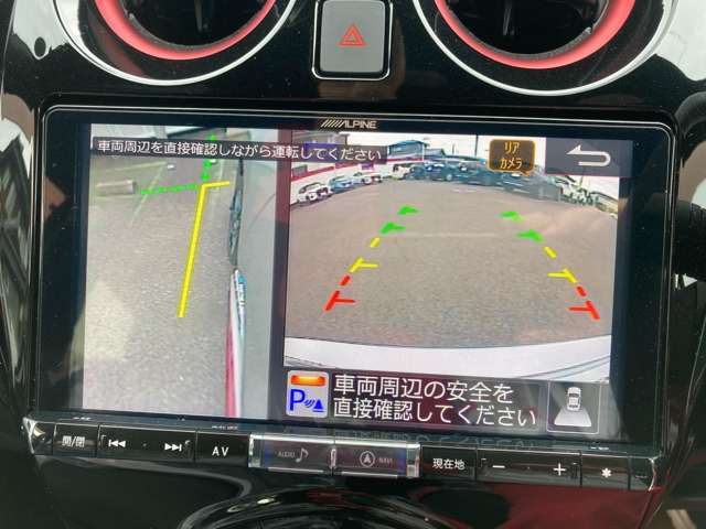 幅寄せもサイドビューで確認しながら出来るので安心です！