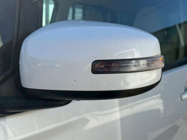 反対側もウインカーミラー！