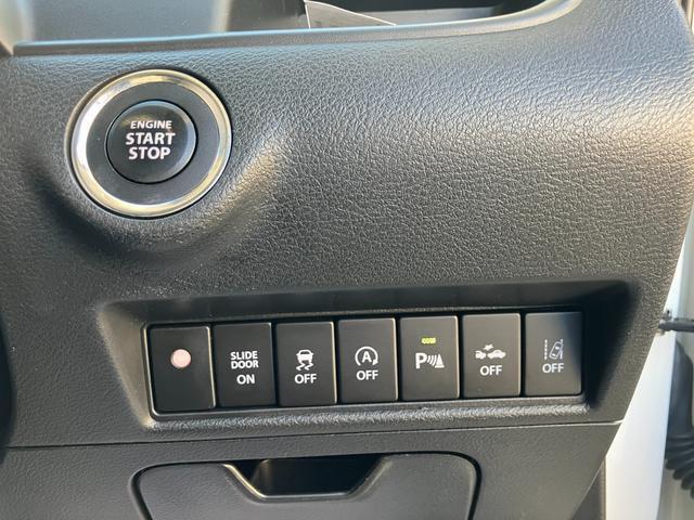 キーレスプッシュスタート。豊富な装備も魅力的！各機能の切り替えボタンは運転席から操作ラクラク。
