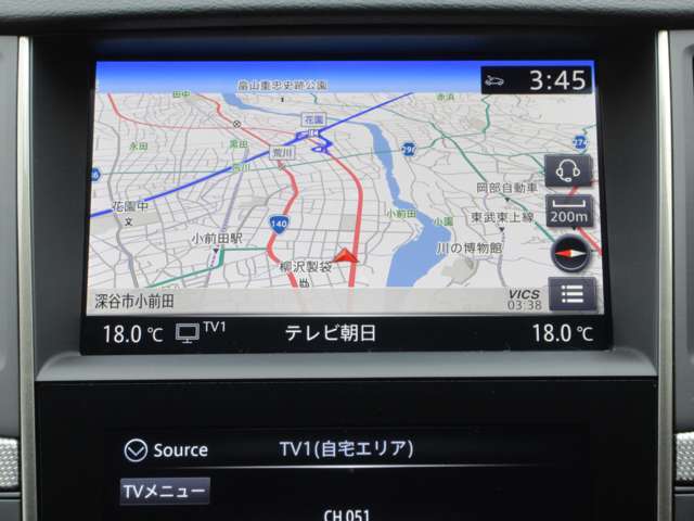 NissanConnectナビゲーションシステム（ツインディスプレイ［8インチワイド＆7インチワイド、メモリータイプ