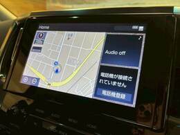 【純正ナビ】一体感のあるナビは、高級感ある車内を演出してくれます。Bluetooth再生などオーディオ機能も充実しておりますので、運転もより楽しめます♪