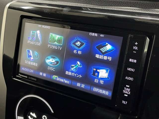 7インチナビ/型式【CN-R300WD】/フルセグTV/Bluetooth/アラウンドビューモニター/FM/AMラジオ