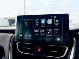 9インチスマホ連携ディスプレイオーディオ、ワイヤレス充電（Qi）、バックカメラ付いています！