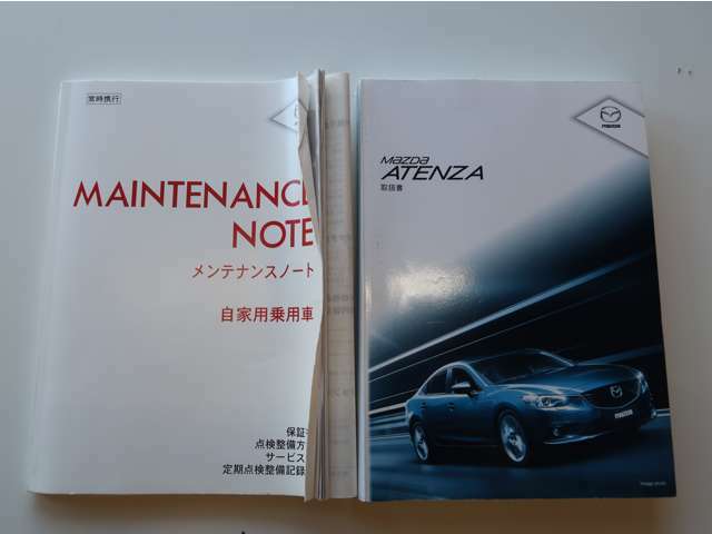 点検記録簿には臨時点検やリコール作業の記録が残っております。10万キロでも排ガスや燃費なども良好ですので、しっかりとオイルメンテナンスを行っていたアテンザになります。