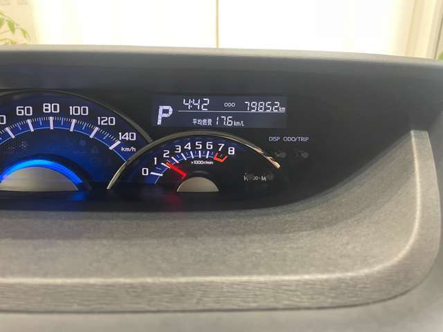 走行距離79852kmです。
