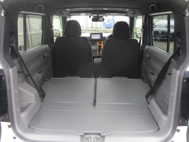 大きな荷物が積み込めるスペースも確保できます。