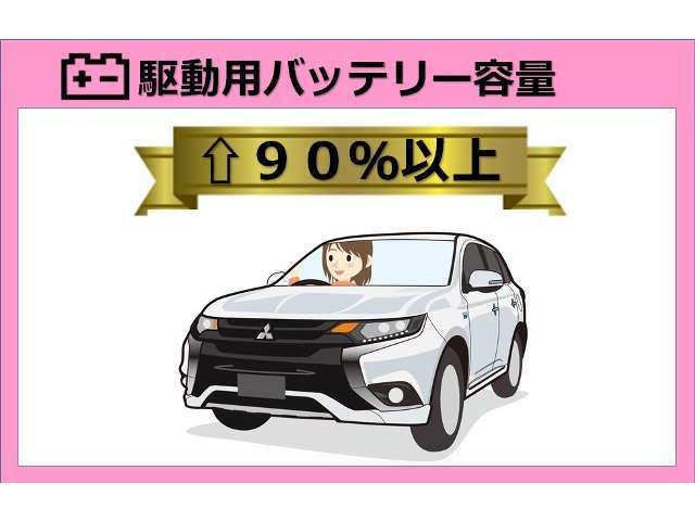 駆動用バッテリー容量は96％です。