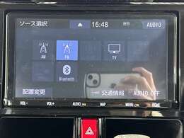 【Bluetooth】ナビゲーションと携帯電話/スマートフォンをBluetooth接続することができます。接続するとハンズフリーで使用することができるので、とても便利です！