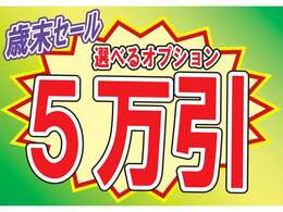 ！期間限定　12月27日まで！ ☆☆歳末セール実施中！！オプション5万引きセール実施中☆☆細かな条件・必須オプション無し！追加オプションより価格調整！！この機会を是非お見逃しなく((^^)