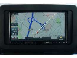 テレビも見れる社外メモリーナビ付！