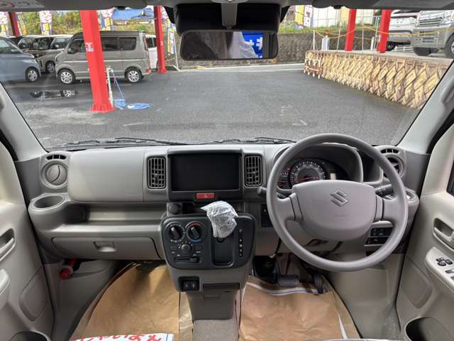 開けた視界で安心して運転できます！