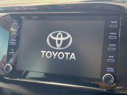 【8インチ　ディスプレイオーディオ】大画面のディスプレイはAppleCarPlayやAndroidAutoが利用可能。大きな画面でスマホナビアプリ等が利用いただけます♪