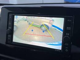 【バックカメラ】駐車時に後方がリアルタイム映像で確認できます。大型商業施設や立体駐車場での駐車時や、夜間のバック時に大活躍！運転スキルに関わらず、今や必須となった装備のひとつです！
