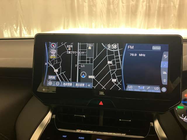 純正ディスプレイオーディオです。ご自身のスマホと連動し自分の好きなアプリをディスプレイでご使用できます。
