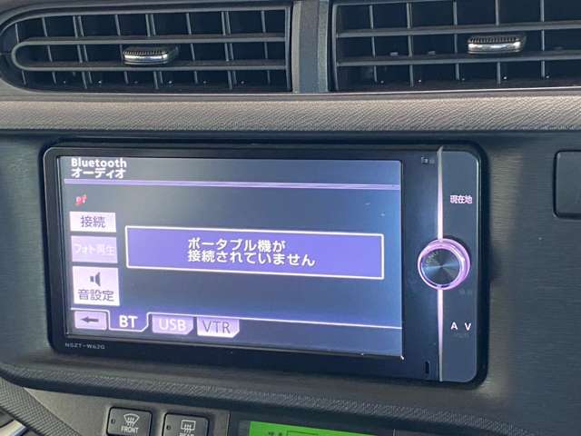 純正7インチナビ/型式【NSZT-W62G】/フルセグTV/CD/DVD再生/Bluetooth/バックモニター/FM/AMラジオ