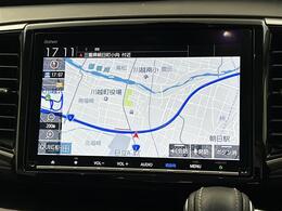 【純正ナビ】専用設計で車内の雰囲気にマッチ！ナビ利用時のマップ表示は見やすく、いつものドライブがグッと楽しくなります！