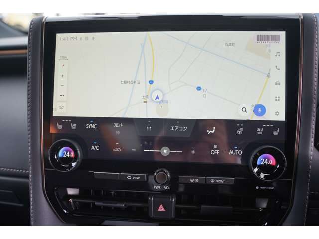 【純正ディスプレイオーディオ】カーナビ・オーディオ操作はもちろん、空調の調整機能なども盛り込んだ多機能なディスプレイオーディオです！