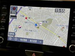 【純正ナビ】一体感のあるナビは、高級感ある車内を演出してくれます。Bluetooth再生などオーディオ機能も充実しておりますので、運転もより楽しめます♪