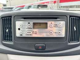 【オーディオ】CD・AM/FMラジオ装備♪