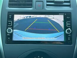 【バックモニター】後方の安全確認ができます。駐車が苦手な方にもオススメな便利機能です。