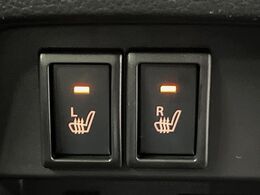 【シートヒーター】寒い日に重宝するシートヒーター！エアコンより早く温まってくれるので寒がりの人も安心ですね♪エアコンの温風は乾燥するから苦手、という方にもをおすすめです。