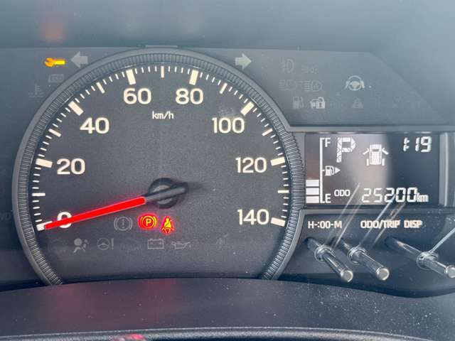 走行距離は、25,200kmです！