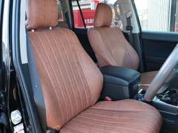 1列目シート！新品ブラウンシートカバー装備！