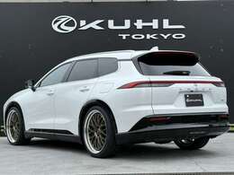 KUHLオリジナルエアロの装着も可能です。KUHLRACINGのフロントハーフディフューザー/サイドスカート/リアハーフディフューザーを現在開発中！！