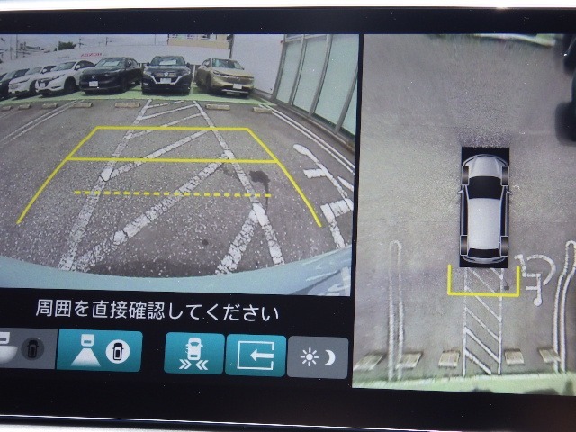 マルチビューカメラシステム！大きな車特有の周囲の見づらさを解消します！前後左右にカメラがついているのでとっても安心ですね♪