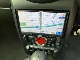 社外メモリーナビを装備