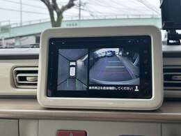 全方位モニターで周りの障害物などしっかり確認ができます♪