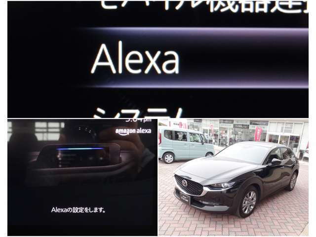 アマゾンアレクサ搭載で様々な音声操作が可能となっております♪