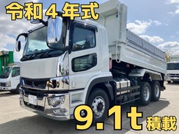 【スーパーグレート　新明和ダンプ　91000Kg　積載】